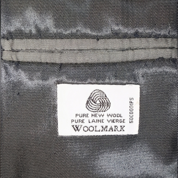 Perry Ellis Black 2 Piece Suit 38R - Picture 8 of 8